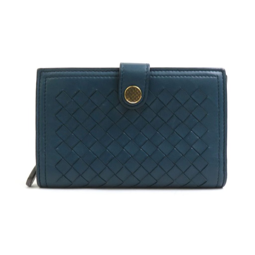 Bottega Bottega Veneta Bifold Wallet In Intrecciato